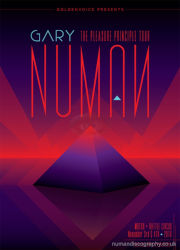 Gary Numan 2010 Venue Poster Hollywood